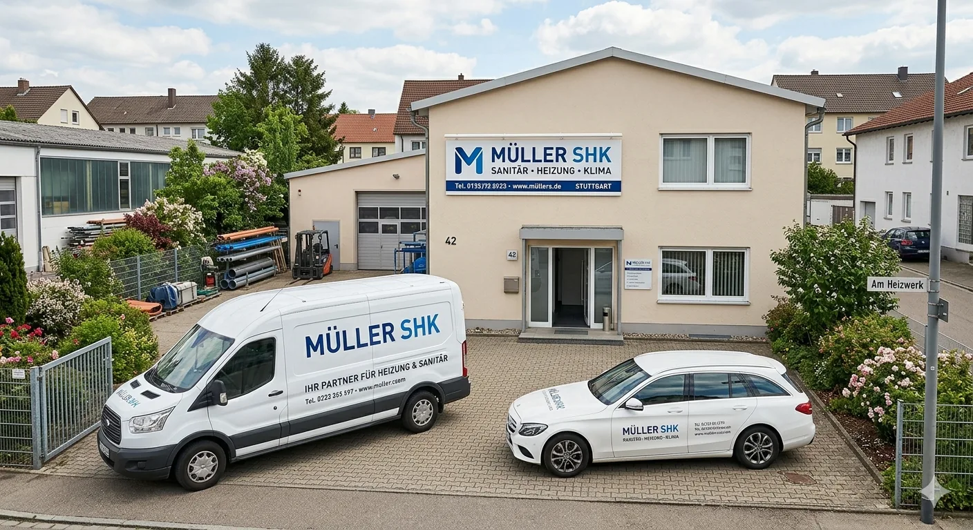 Müller SHK Team bei der Arbeit